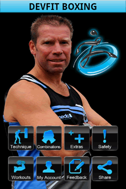 The main interface of DevFit, don't feel intimidated you can get like Andrew after some practice.