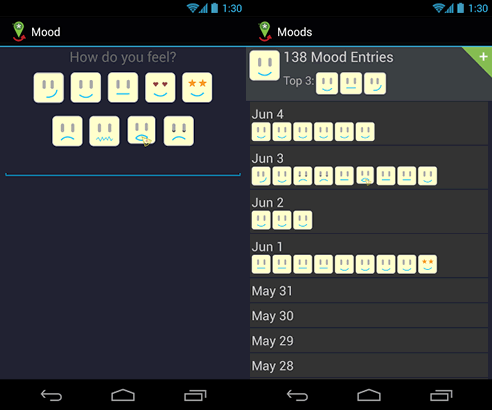 Mood tracker