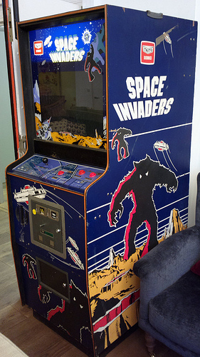 SpaceInvaders Arcade machine.