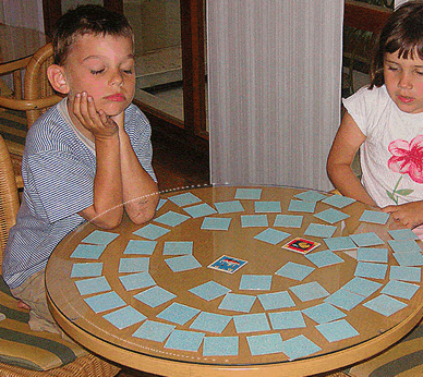 A typical game of Concentration