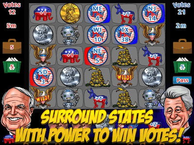 Win states with your power items.