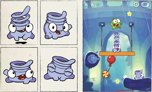 Cut the Rope 2 has the same familiar gameplay with new game elements  (pictures) - CNET