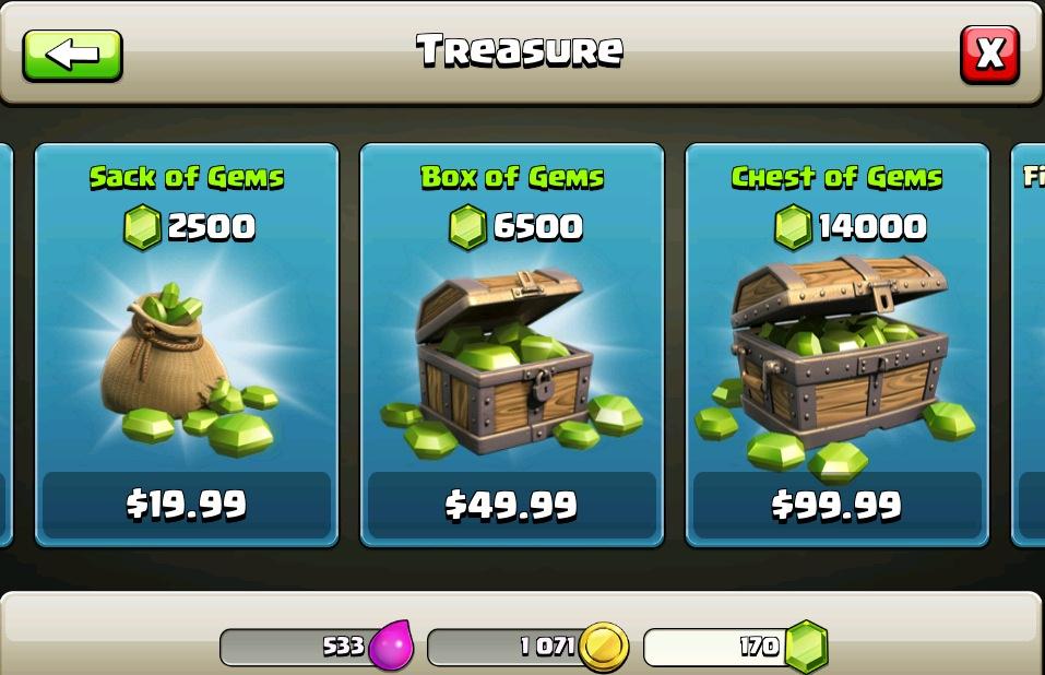 Clash of Clans is a bad example for IAP