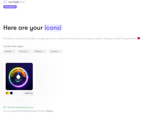 IconifyAI: Use AI to generate beautiful app/game icons